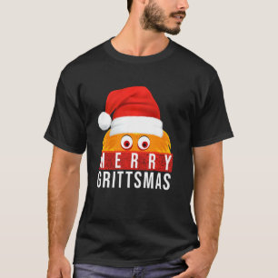 Gritty Christmas Merry GŌ Weihnachten T-Shirt