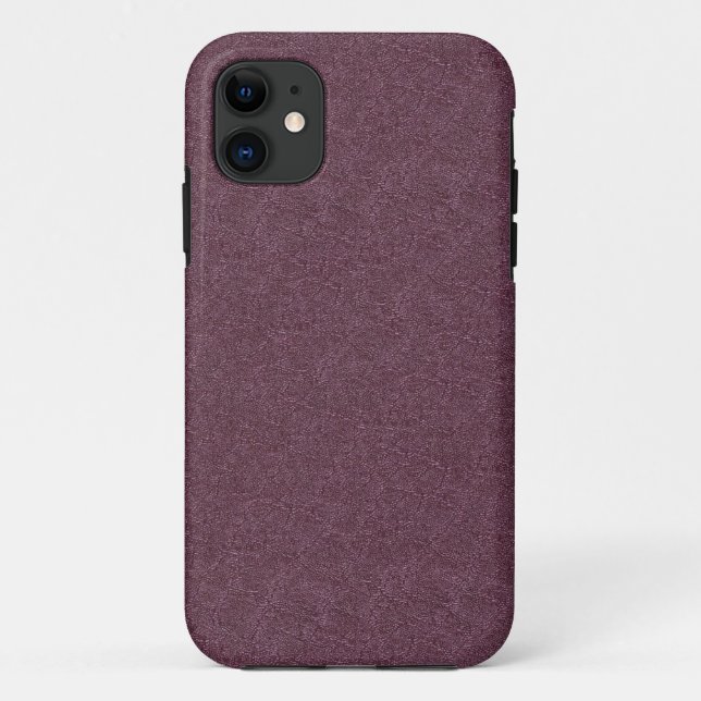 Gritty Glittery Dark Lila Case-Mate iPhone Case (Rückseite)