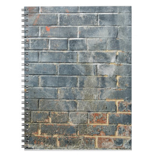 Gritty Urban Brick Wall Notizblock
