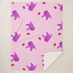 Griz Spiele mit meiner Herzdecke Sherpadecke