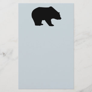 GRIZLY BEAR STATIONERY BRIEFPAPIER