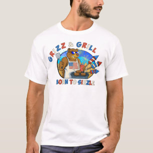 Grizz & Grill: Geboren zu Größe des Bieres, des Bu T-Shirt