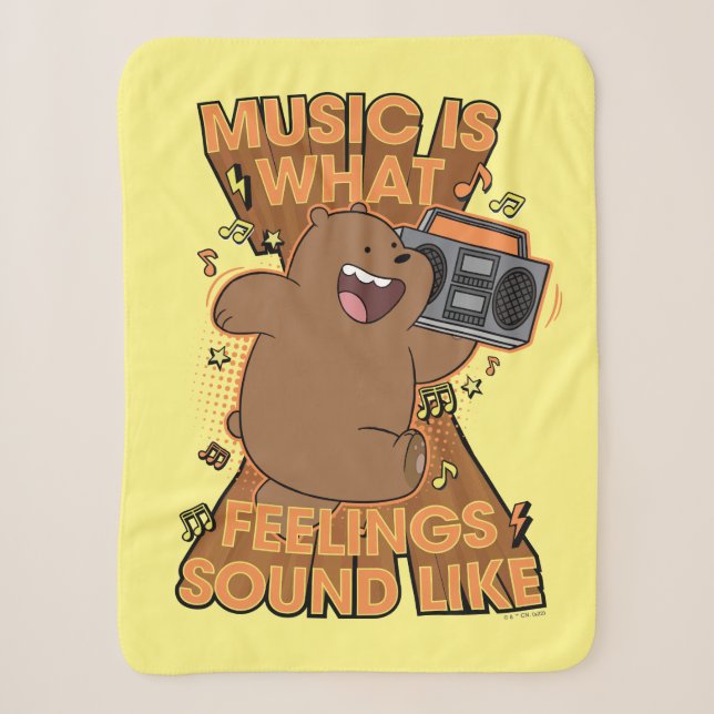 Grizz - Musik ist das, was Gefühle hören Sherpadecke (Vorderseite)