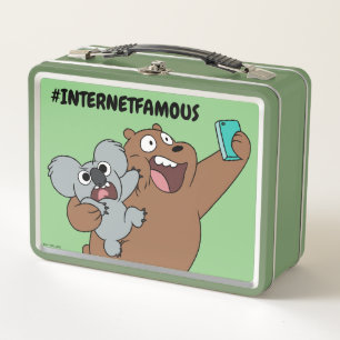 Grizz & Nom Nom - #InternetBerühmt Metall Brotdose