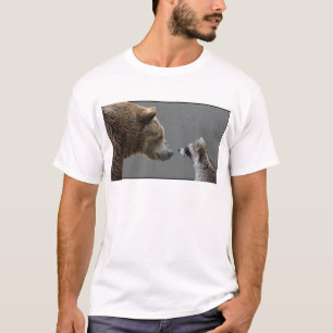 Grizzle Bär trifft Waschbären T-Shirt