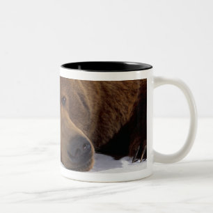 Grizzle Bärn-Tasse Zweifarbige Tasse