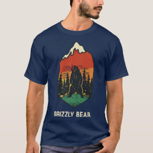 Grizzles Bären T-Shirt Yellowstone Nationalpark Pr