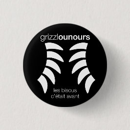 Grizzlounours Collection. Button
