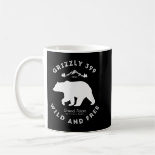 Grizzly 399 Wild ' Free Grand Teton National Park Kaffeetasse