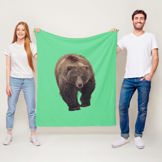 GRIZZLY BÄR DEcke (Beispiel)