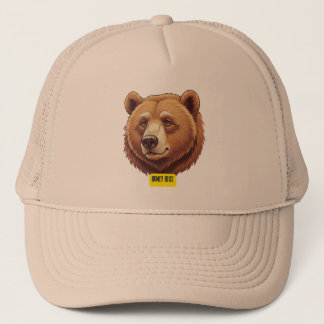 Grizzly Bär. Money-Erbe Truckerkappe