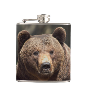 GRIZZLY BÄR VATERSTAG FLASCHEN FLACHMANN