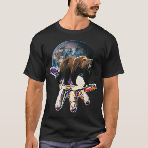 Grizzly Bären Grizzlies Predator Bears Motif Fores T-Shirt
