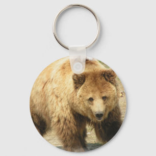 Grizzly-Bärn-Schlüsselanhänger Schlüsselanhänger