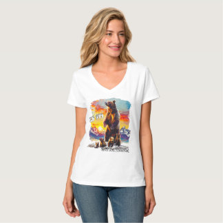 Grizzly Bear 399 4 Cubs Grand Teton Nationalpark T-Shirt