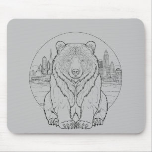 Grizzly Bear Animal Freedom World Wildlife Wonder Mousepad