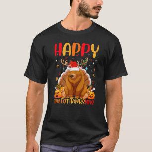 Grizzly Bear Animal Happy Grizzly Bär Hellodanke T-Shirt