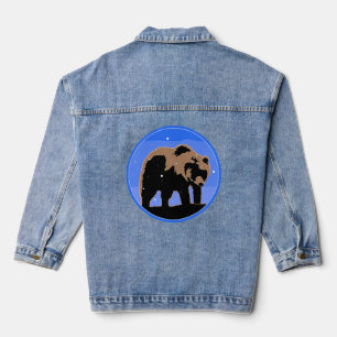 Grizzly Bear en hiver - Art original de la faune