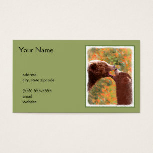 Grizzly Bear Mama and Cub Painting - Wildlife Art