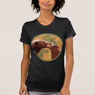 Grizzly Bear Mama and Cub Painting - Wildlife Art T-Shirt