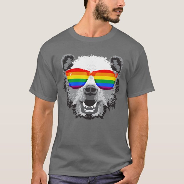 Grizzly Bear Pride T-Shirt (Vorderseite)