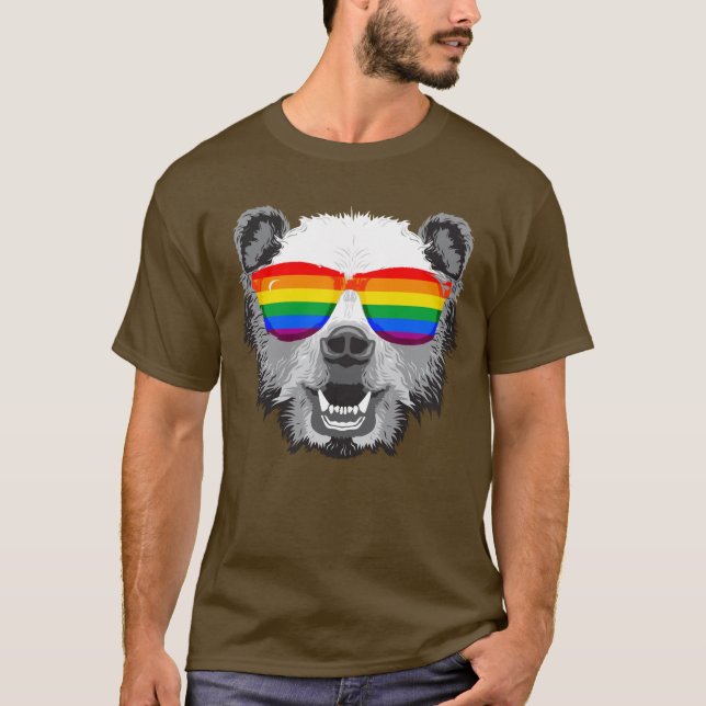 Grizzly Bear Pride T-Shirt (Vorderseite)