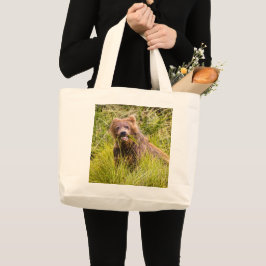 Grizzly cuzing, Alaska Jumbo Stoffbeutel