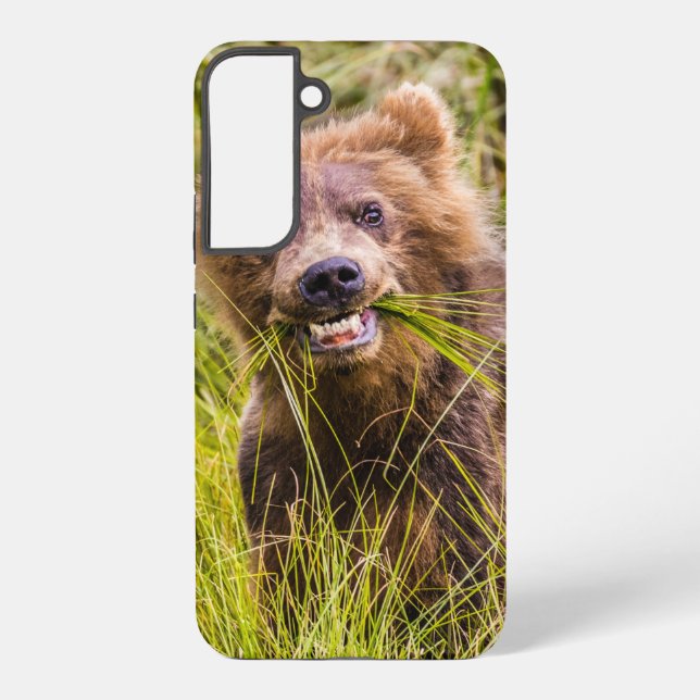 Grizzly cuzing, Alaska Samsung Galaxy Hülle (Rückseite)