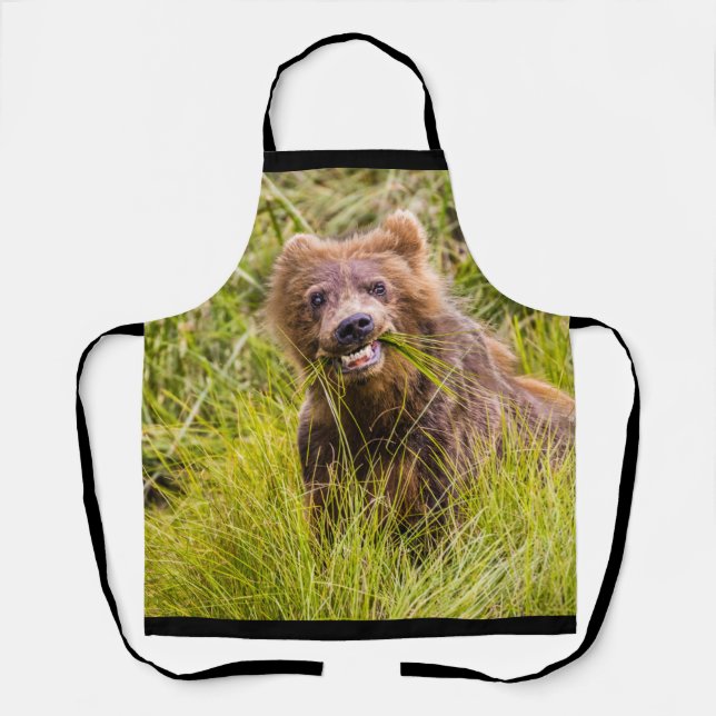 Grizzly cuzing, Alaska Schürze (Vorderseite)