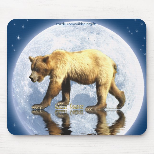GRIZZLY LAND Wildlife Bear Collection Mousepad (Vorne)