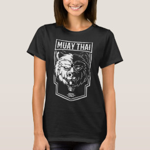 Grizzly Muay Thai - Thai-Boxen und Kickboxen-Gesch T-Shirt
