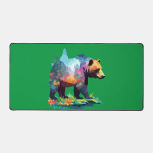 Grizzly Oear Vector Art Animal Majestic Nature