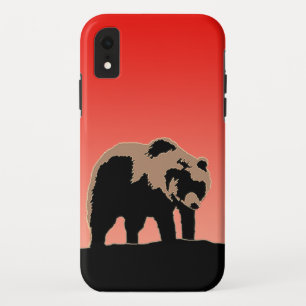 Grizzlybär bei Sonnenuntergang - Original Wildlife Case-Mate iPhone Hülle