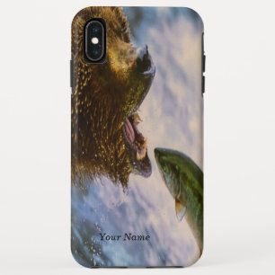 Grizzlybär, der Steelhead-Lachs fängt Case-Mate iPhone Hülle