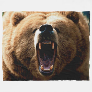 GRIZZLYBÄR FLEECEDECKE