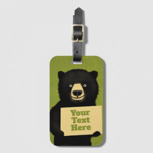 Grizzlybär Gepäckanhänger