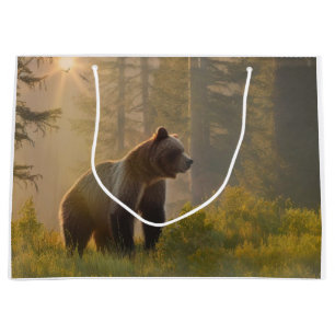 Grizzlybär Große Geschenktüte