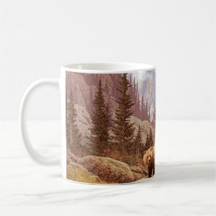 Grizzlybär in den Rocky Mountains / AF-006bear,g Kaffeetasse