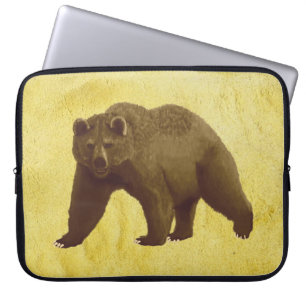 Grizzlybär Laptopschutzhülle