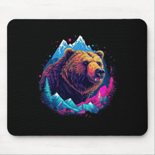 Grizzlybär Outdoor Natur Alaska Jagd Wandern Mousepad