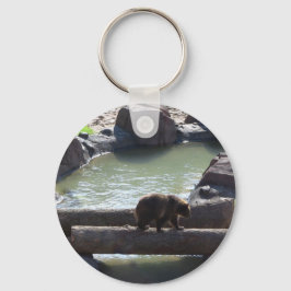 Grizzlybär Schlüsselanhänger