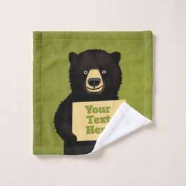 Grizzlybär Waschlappen