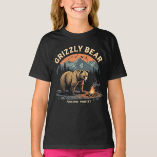 Grizzlybären bewahren und schützen T-Shirt
