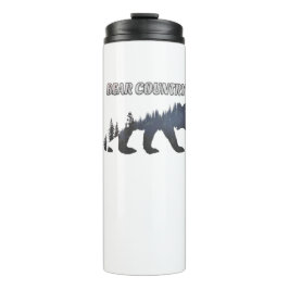 Grizzlybären-Thermaltumbler Thermosbecher