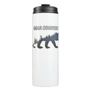 Grizzlybären-Thermaltumbler Thermosbecher