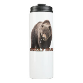 Grizzlybären-Thermaltumbler Thermosbecher