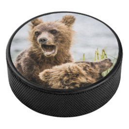 Grizzy Cubs suchen nach ihrer Mutter Eishockey Puck