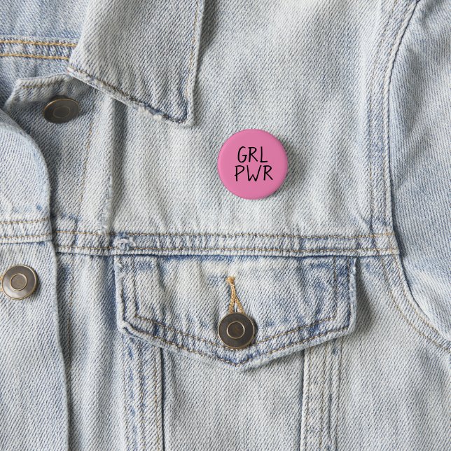 GRL PWR | Abzeichen Button (Beispiel)
