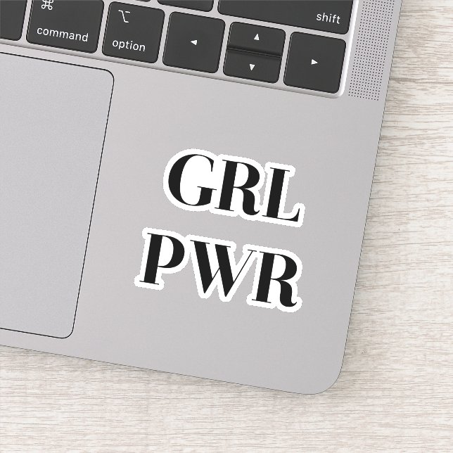 GRL PWR AUFKLEBER (Detail)