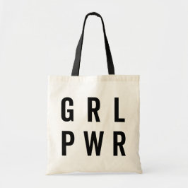 GRL PWR / Girl-Power Feministenangebot Tragetasche